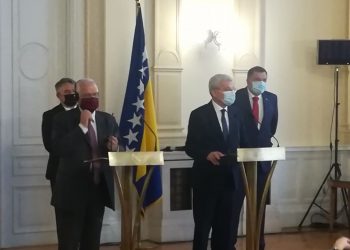 ODRŽAN SASTANAK U PREDSJEDNIŠTVU BIH: BUDUĆNOST BIH JE U EU