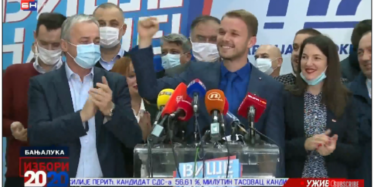 Draško Stanivuković proglasio pobjedu u Banjaluci, SNSD priznao poraz u Bijeljini (UŽIVO)