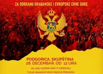 Crnogorski odgovor: Sjutra u podne ispred Skupštine, Podgorica te čeka, nemaš izgovor!