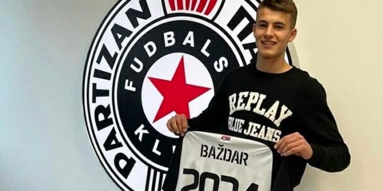 MLADI NOVOPAZARAC SAMED BAŽDAR POTPISAO ZA FK PARTIZAN