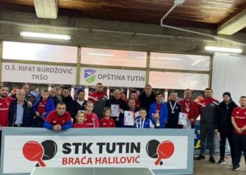 Ponovo počeo sa radom, Stonoteniserski klub Tutin-braća Halilović