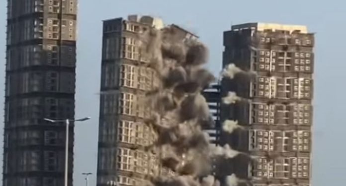 (VIDEO) U ABU DHABIJU ZA 10 SEKUNDI UNIŠTENA ČETIRI TORNJA