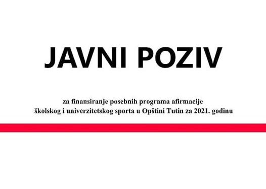 JAVNI POZIV