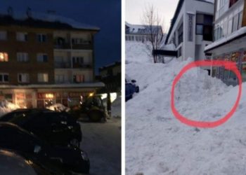 KOPALI SU GOLIM RUKAMA: Sneg i led pali sa krova, pa zatrpali majku sa detetom (2)!