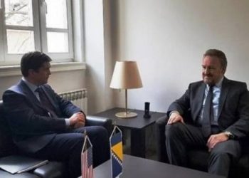 NELSON S IZETBEGOVIĆEM: Evo o čemu su razgovarali ambasador SAD-a u BiH i predsjednik SDA