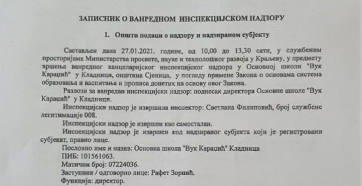 OPŠTINA SJENICA RADI PROTIV INTERESA BOŠNJAKA