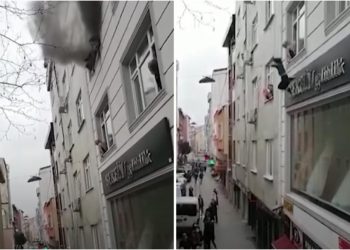 (VIDEO) UZNEMIRUJUĆI PRIZORI IZ ISTANBULA: Bacila četvoro dece kroz prozor da ih spase od požara! Srećom, sve se dobro završilo!