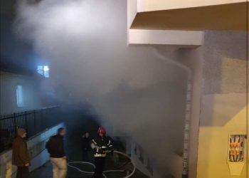 (VIDEO) Novi Pazar: POŽAR u novoizgrađenom stambenom bloku