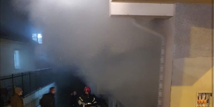 (VIDEO) Novi Pazar: POŽAR u novoizgrađenom stambenom bloku