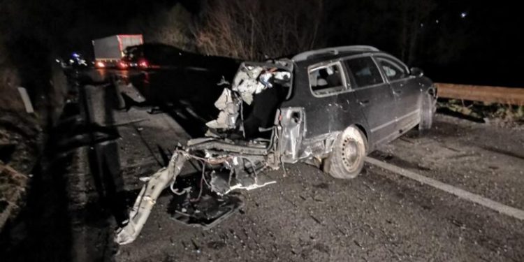 Teška saobraćajna nezgoda kod Bijelog Polja (Foto)