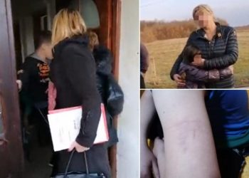 DRAMA KOD BLACA Potresne scene, vukle dečaka da pođe s njima, Ministarstvo osudilo postupke socijalnih radnica UZNEMIRUJUĆI SNIMAK