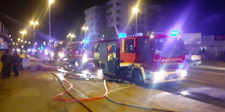 VELIKI POŽAR NA ČUKARICI