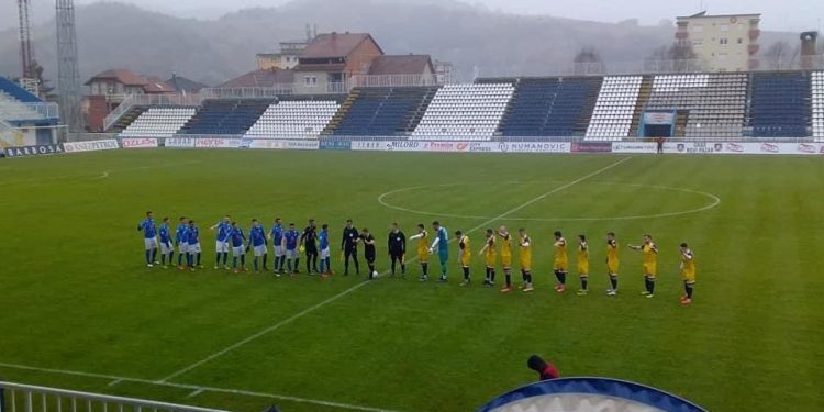 Fudbaleri Novog Pazara “petardom” ispratili Proleter