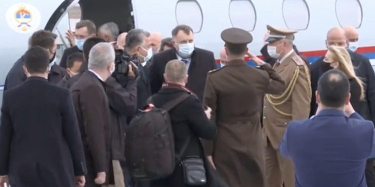 Dodikove paradržavne igre u Turskoj: Doputovao avionom sa obilježjima Republike Srpske