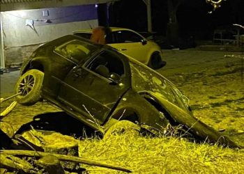 Novi Pazar: Automobil SLETIO s kolovoza u privatni posjed!