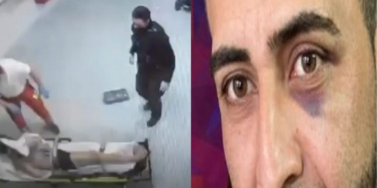 /VIDEO/ Njemačka: Bolničar Brutalno Udara Svezanog Sirijca Dok Policajci Samo Gledaju