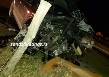 (FOTO) Strašan udes na putu Novi Pazar – Ribariće