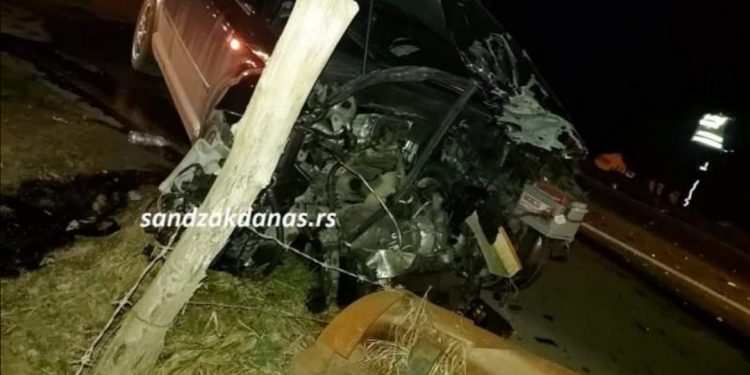 (FOTO) Strašan udes na putu Novi Pazar – Ribariće