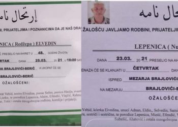 NAD GORAŽDEM SE NADVILA TUGA: U JEDNOM DANU OD KORONAVIRUSA PREMINULI OTAC I SIN