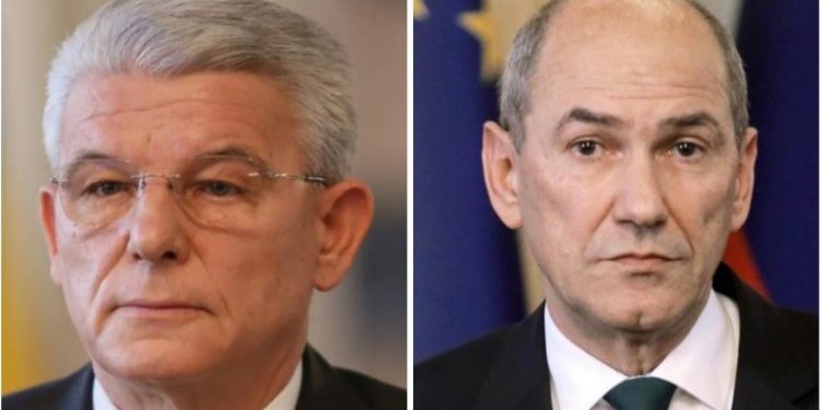 Šefik Džaferović telefonom razgovarao sa premijerom Republike Slovenije Janezom Janšom