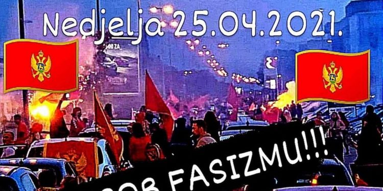 Patriotska kolona i sjutra u Podgorici: Polazak u 17 sati