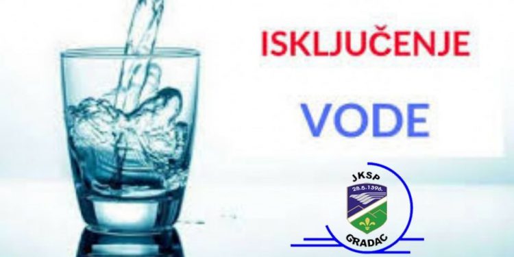 Privremeno isključenje vode u Tutinu