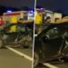 TEŽAK UDES NA AUTO-PUTU U BLIZINI AERODROMA: Automobili potpuno smrskani, vatrogasci sekli vozilo da izvuku povređene