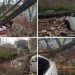 OBRUŠILA SE OGRADA STADIONA U ZEMUNU: Oštećeno 8 parkiranih automobila