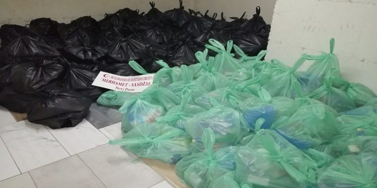 U susret Ramazanu “Merhamet Sandžaka” uz pomoć donatora podjelio preko 200 paketa