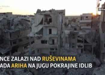 (VIDEO) Sirija: Iftar na ruševinama doma