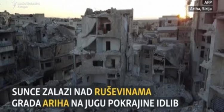 (VIDEO) Sirija: Iftar na ruševinama doma