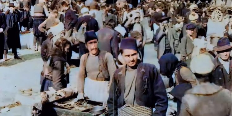 (VIDEO) Ovako je izgledala Baščaršija 1910.