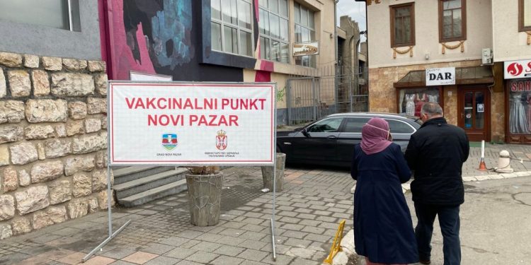 U Tutinu i Novom Pazaru i dalje najmanji broj vakcinisanih u Srbiji