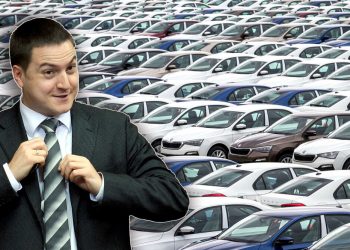 PLJAČKA NARODA: Ministar Ružić iznajmio 23 škode za 341.124 evra, a mogao je da kupi nove za 65.820 evra manje!