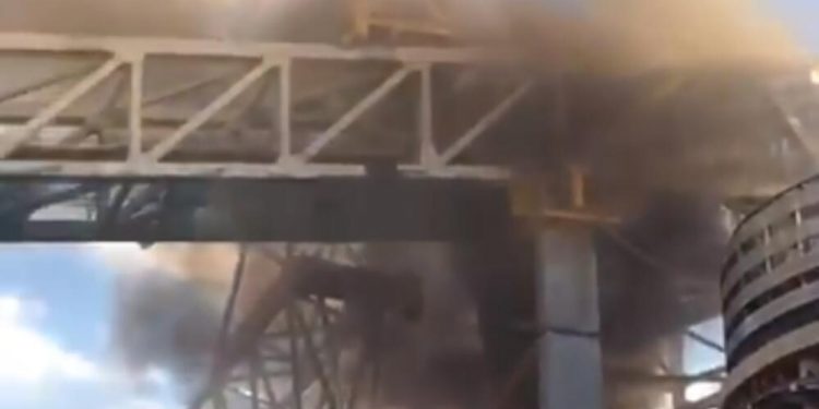 (VIDEO) DRAMA U MADRIDU! Gori stadion Reala! Prisutini u PANICI