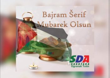 Bajram čestitao predsjednik Opštinskog ogranka SDA Tutin Mirfat Tahirović