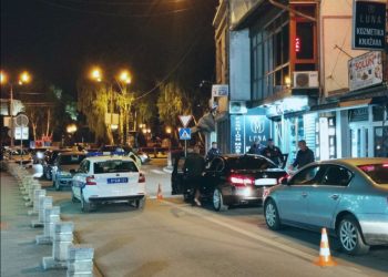 Policijski “levak” u centru Novog Pazara! Proveravaju se svi učesnici saobraćaja