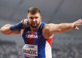 Nacionalni i Balkanski rekord:Sinančević bacio hitac od 21,88 metara