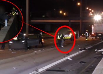(VPDEO) Snimao saobraćajnu nesreću, zauvijek će zapamtiti lekciju njemačkih policajaca