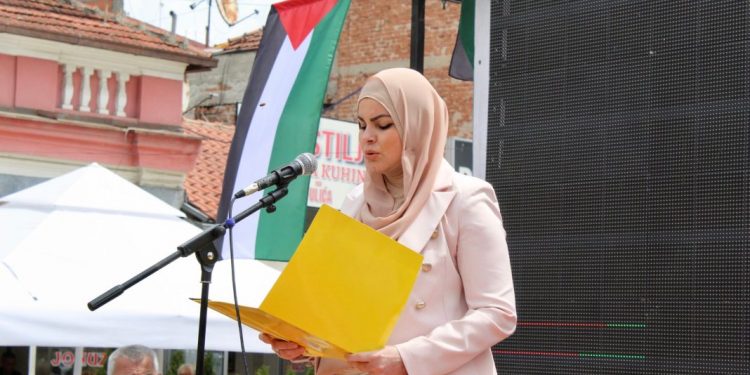 Novi Pazar – Proglas sa skupa podrške palestinskom narodu