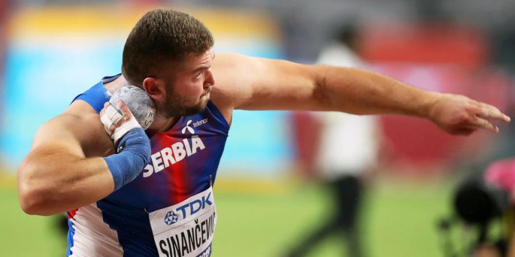 Sinančević u Dohi bacio lični i državni rekord od 21,88 metara
