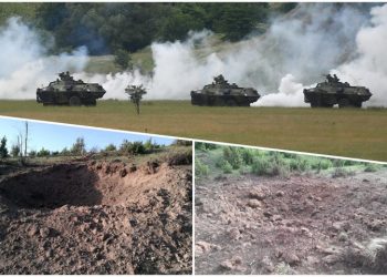 Projektil Vojske Srbije umalo pogodio selo na Pešteru