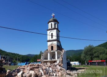 Velika pobjeda Nane Fate: Crkva srušena skoro do temelja, uklonjen i krst