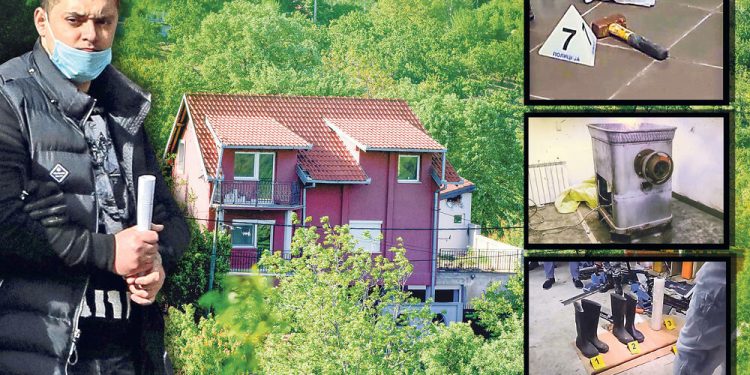 HOROR OTKRIĆE U RITOPEKU! U Belivukovoj vikendici nađena UNIFORMA ZA HIRURGE i ručni frižider umazan krvlju!