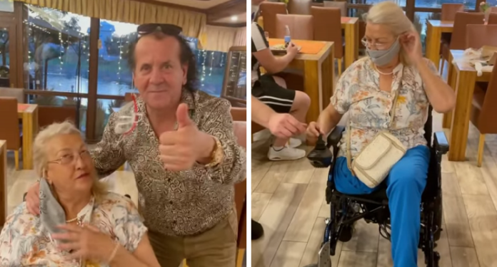 (VIDEO) HUMANI SEJO BRAJLOVIĆ KUPIO INVALIDSKA KOLICA GOŠĆI SVOG RESTORANA