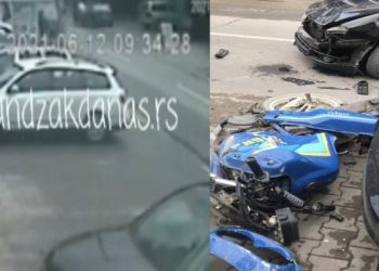 /VIDEO/Novi Pazar: VIDEO SNIMAK današnje TEŠKE NESREĆE u ulici Save Kovačevića