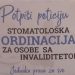 Odbornici SDA Sandžaka pokrenuli peticiju za opremanje stomatološke ordinacije za osobe sa invaliditetom