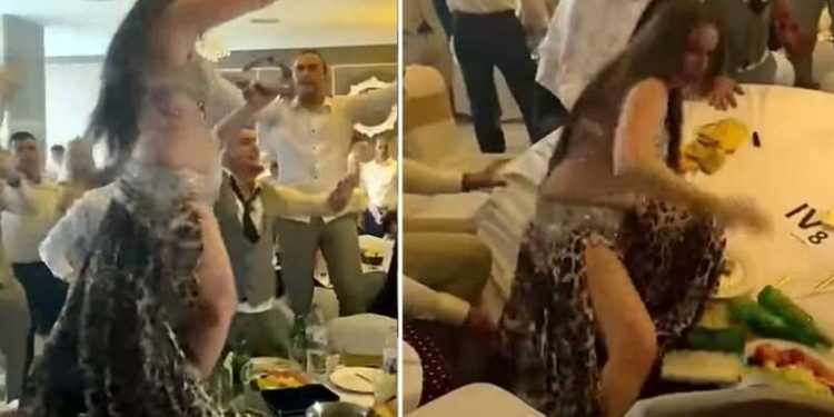 (VIDEO) PROFESOR OBJAVIO SNIMAK: Trbušna plesačica na maturi novopazarske škole lomi stolove