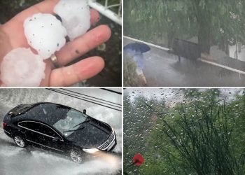 (VIDEO) GRAD VELIČINE ORAHA NAPRAVIO HAOS! Snažno nevrijeme širom Srbije – stradali automobili i letjele grane