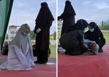 Indonežanku bičevali zbog intimnog odnosa prije braka sve dok se nije onesvijestila